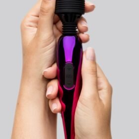 Lovehoney Deluxe Rechargeable Mini Metallic Massage Wand Vibrator