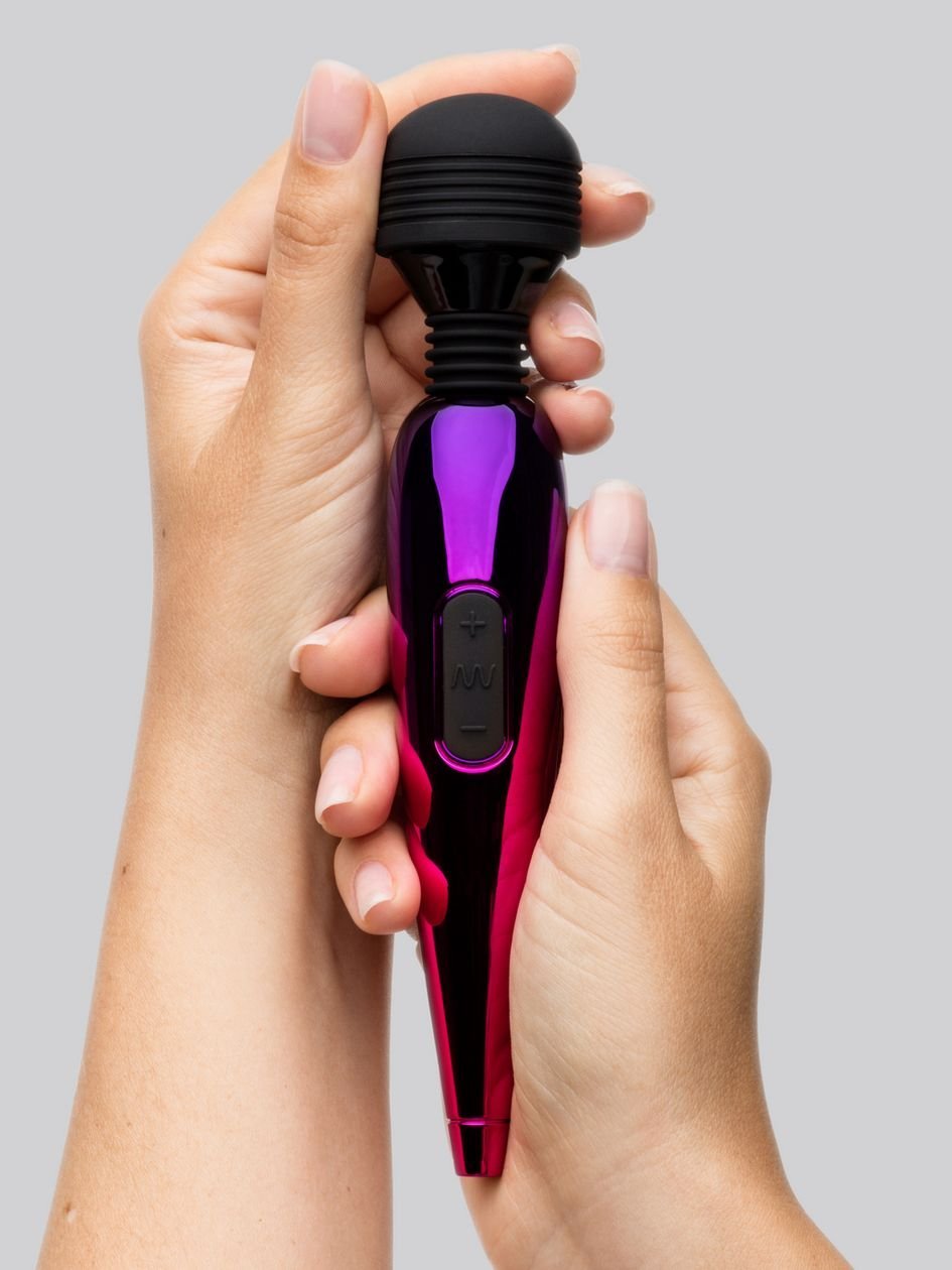 73479.jpg Lovehoney Deluxe Rechargeable Mini Metallic Massage Wand Vibrator - Image 1
