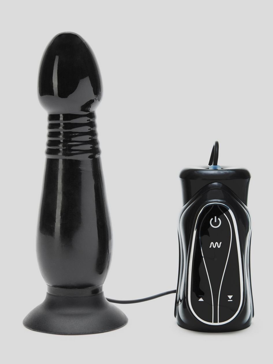 73489-1.jpg Booty Blaster 10 Function Thrusting Vibrating Butt Plug - Image 1