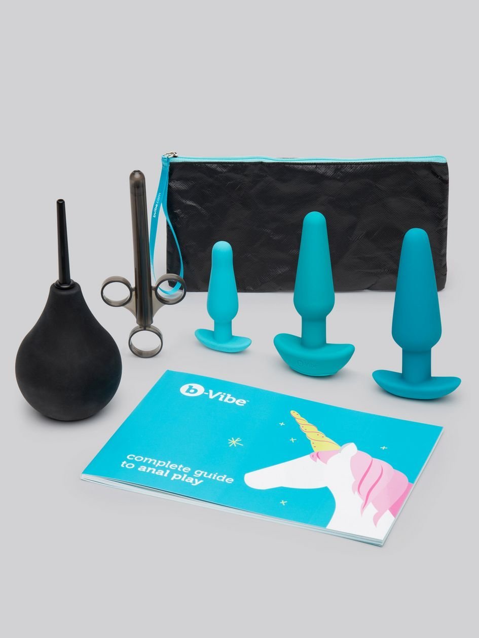 75175.jpg b-Vibe Rechargeable Anal Training and Education Butt Plug Set (5 Piece) - Image 1