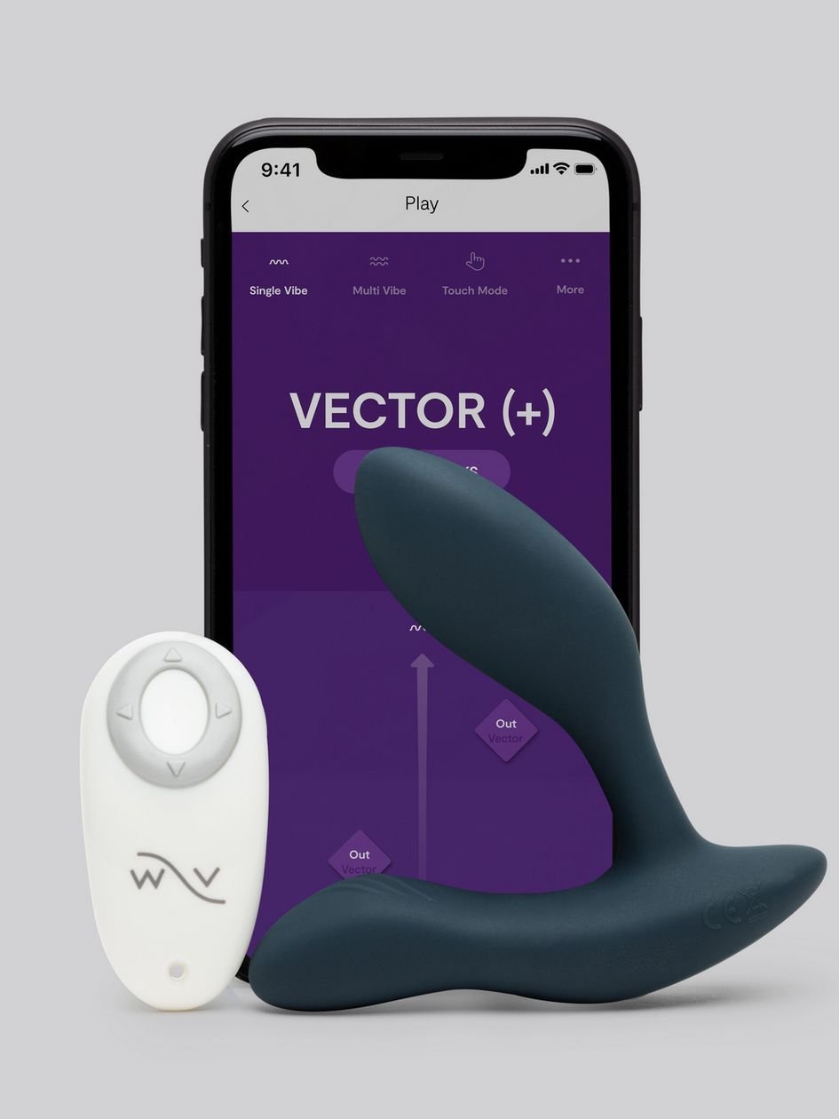 75288.jpg We-Vibe Vector App and Remote Controlled Rechargeable Prostate Massager - Image 1