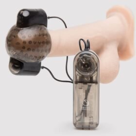 Dual Power Vibrating Penis Head Sleeve