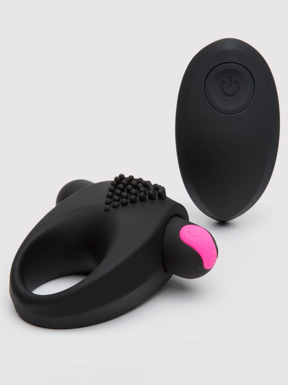 76618.jpg Lovehoney High Flyer 10 Function Remote Control Cock Ring - Image 1