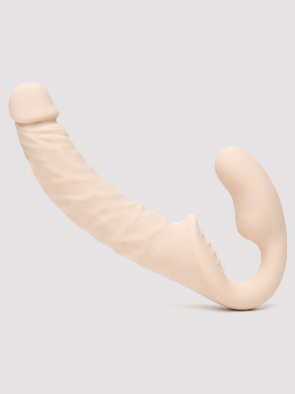 76741.jpg Lifelike Lover Luxe Posable Realistic Silicone Strapless Strap-On - Image 1
