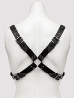 DOMINIX Deluxe Leather Cross-Body Harness
