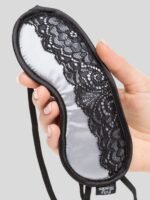 Fifty Shades of Grey Play Nice Satin and Lace Blindfold - Image 3