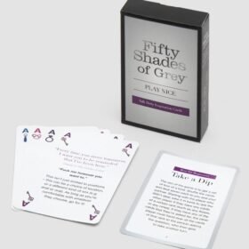 Fifty Shades of Grey Play Nice Talk Dirty Inspiration Cards