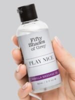 Fifty Shades of Grey Play Nice Vanilla Massage Oil 3 fl oz - Image 3