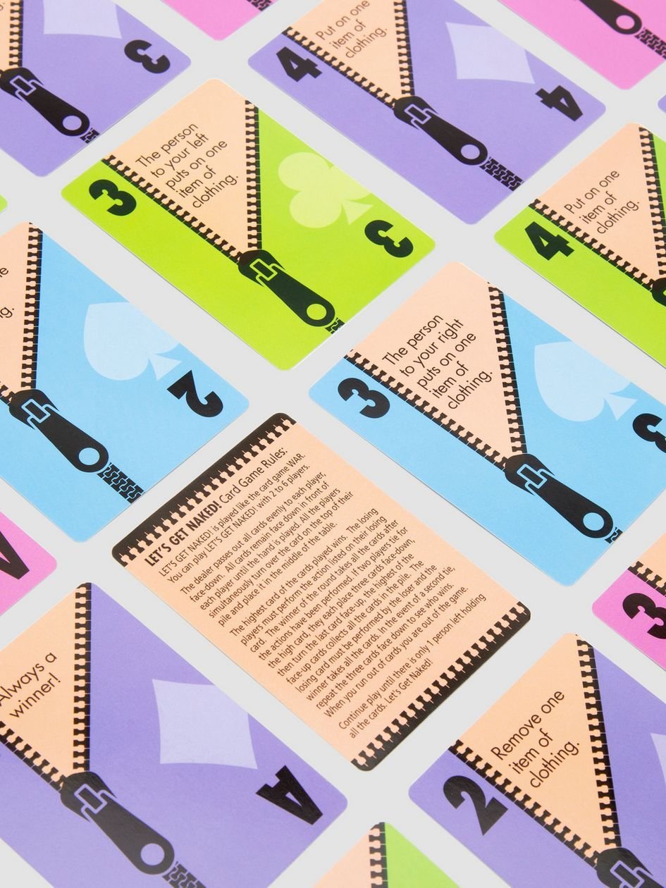 81215-1.jpg Let's Get Naked Card Game - Image 1