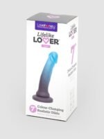 Lifelike Lover Luxe Realistic Color-Changing Silicone Dildo 7 Inch - Image 7