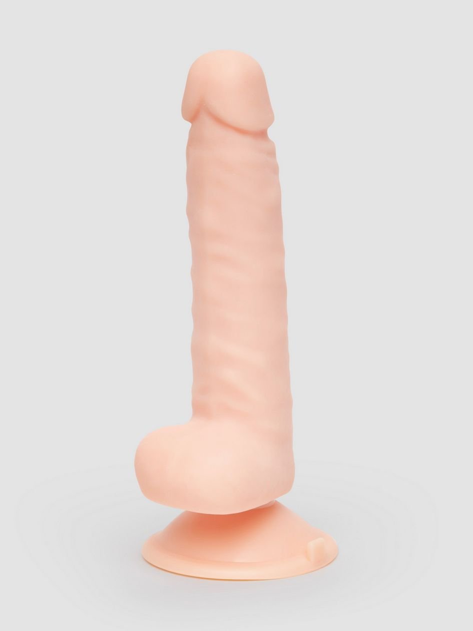 81593.jpg Lifelike Lover Classic Dual-Density Dildo with Moving Foreskin 8 Inch - Image 1