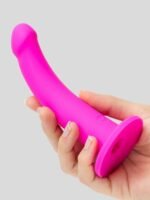 Lovehoney Curved Silicone Suction Cup Dildo 6 Inch - Image 4