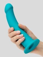 Lovehoney Curved Silicone Suction Cup Dildo 8 Inch - Image 4