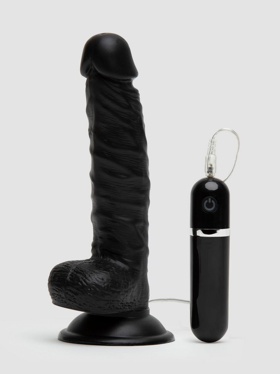 81747.jpg Lifelike Lover Classic Realistic Dildo Vibrator 8 Inch - Image 1