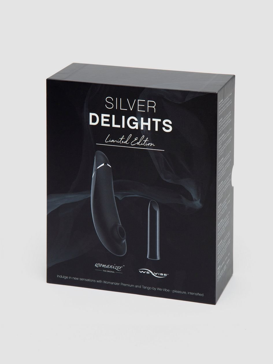 81762.jpg Womanizer X We-Vibe Silver Delights Limited Edition Pleasure Collection - Image 1