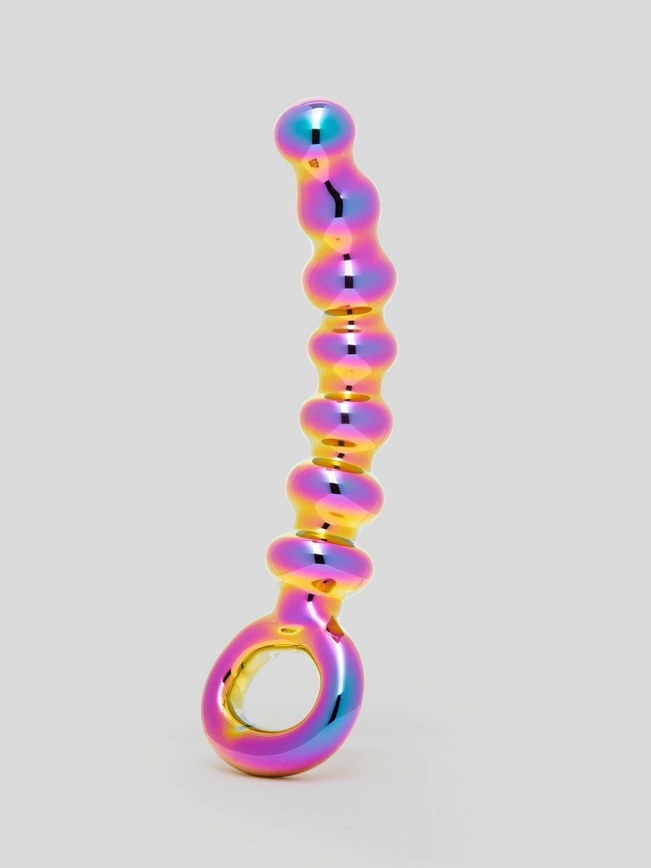 81768.jpg Lovehoney Sensual Glass Iridescent Anal Beads - Image 1