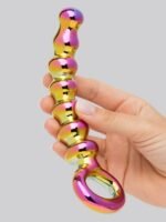 Lovehoney Sensual Glass Iridescent Anal Beads - Image 4