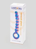 Lovehoney Sensual Glass Iridescent Anal Beads - Image 5
