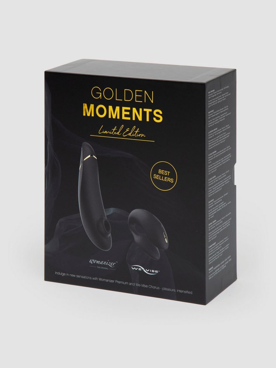 81834.jpg Womanizer X We-Vibe Golden Moments Limited Edition Pleasure Collection - Image 1