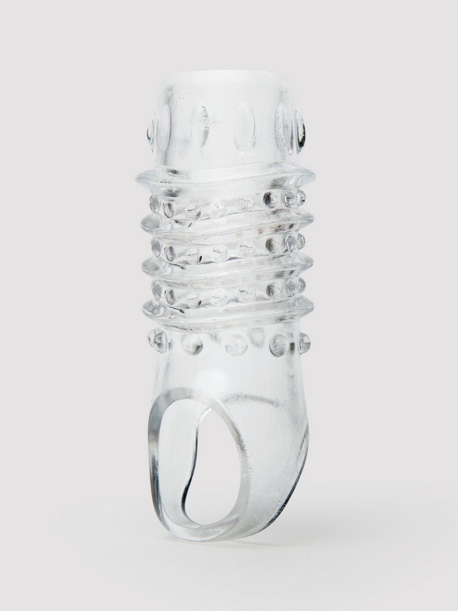 82034.jpg Lovehoney Bumpy Ride Textured Penis Sleeve with Ball Loop - Image 1