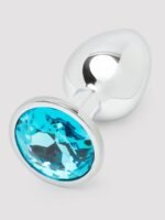 Lovehoney Silver Jewelled Aluminum Beginner's Butt Plug 2.5 Inch - Image 6