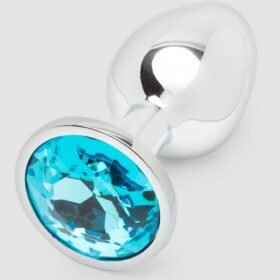 Lovehoney Silver Jewelled Aluminum Beginner's Butt Plug 2.5 Inch