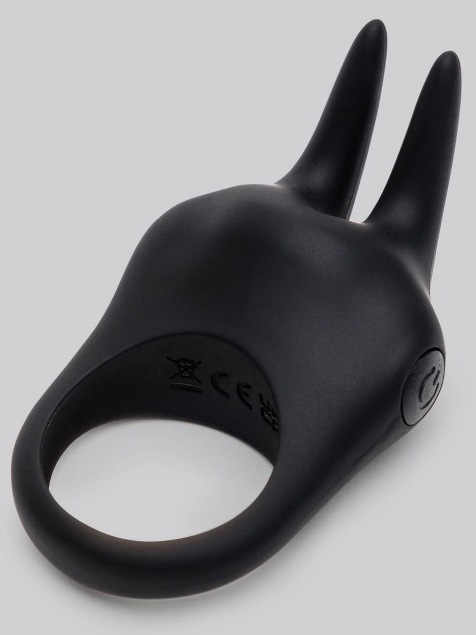 82943.jpg Fifty Shades of Grey Sensation Rechargeable Vibrating Rabbit Love Ring - Image 1