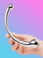 Le Wand Hoop G-Spot Double-Ended Stainless Steel Dildo - Image 2