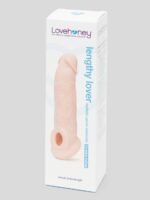 Lovehoney Real-Feel Penis Extender 1.5 Inch with Ball Loop - Flesh Pink - Image 7