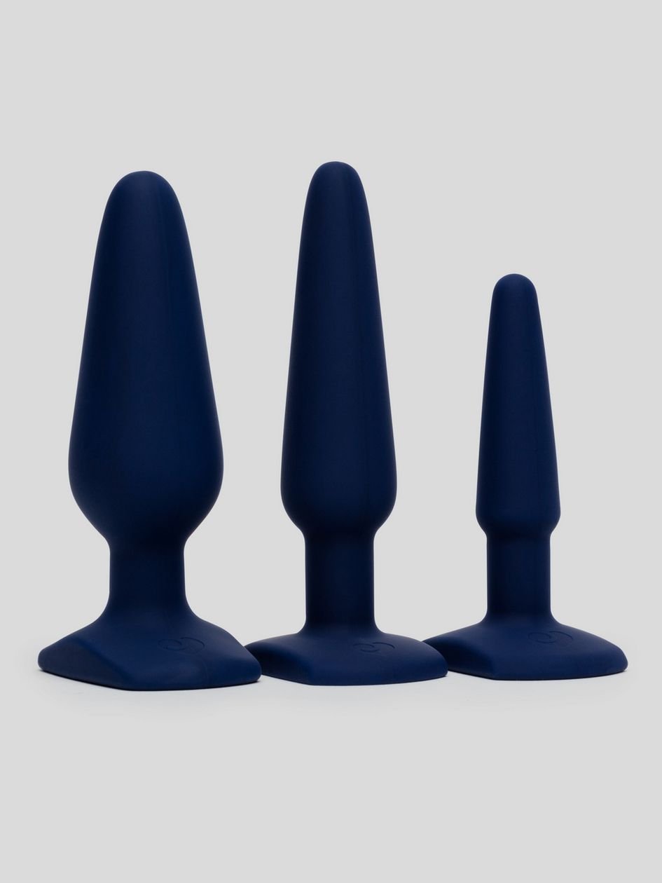 84478.jpg Lovehoney Booty Bound Anal Training Silicone Butt Plug Set (3 Piece) - Image 1