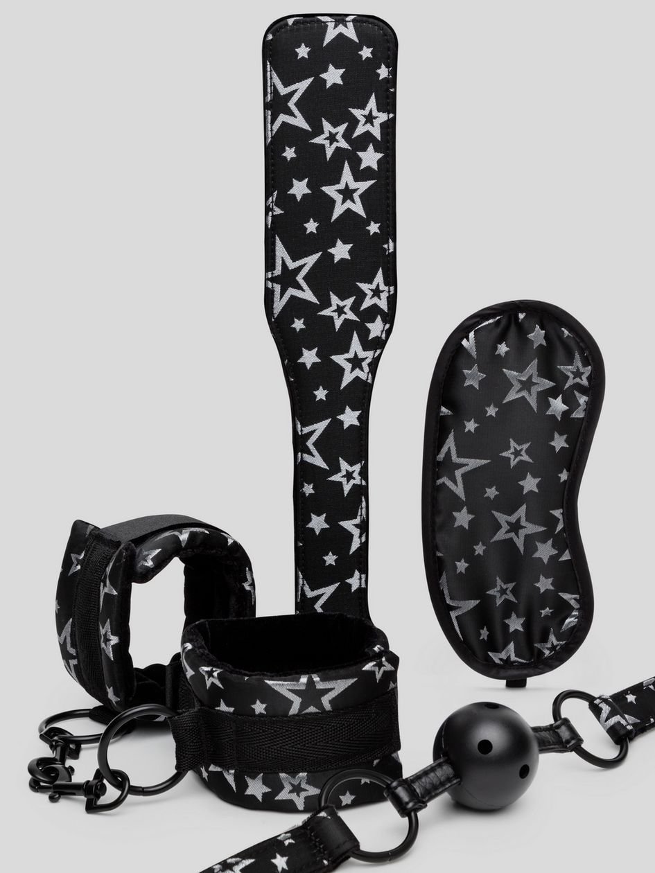 84596.jpg Bondage Boutique Stars Bedroom Bondage Kit (4 Piece) - Image 1