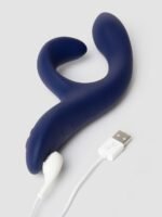 We-Vibe Nova 2 Midnight Blue App Controlled Rechargeable Rabbit Vibrator - Image 3