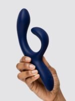 We-Vibe Nova 2 Midnight Blue App Controlled Rechargeable Rabbit Vibrator - Image 4