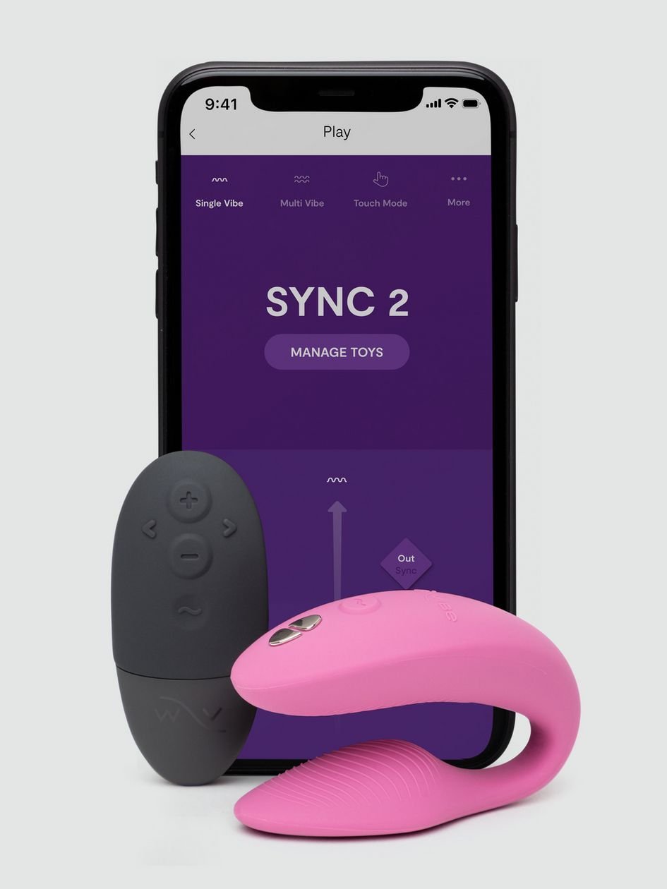 85786.jpg We-Vibe Sync 2 Remote Control and App Rechargeable Couple's Vibrator - Image 1