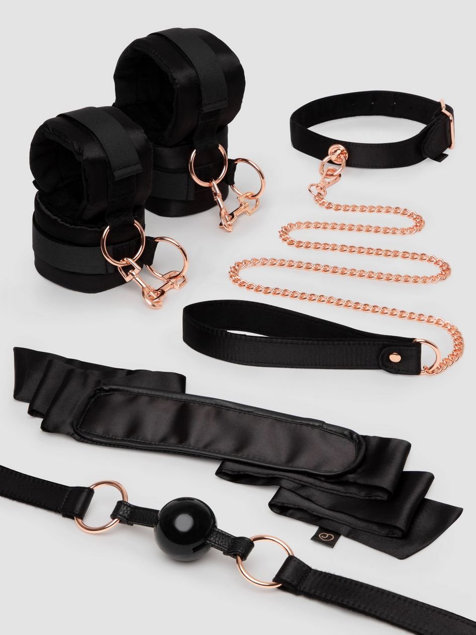 85889.jpg Lovehoney Sweet Restraint Recycled Couple's Bondage Kit (5 Piece) - Image 1