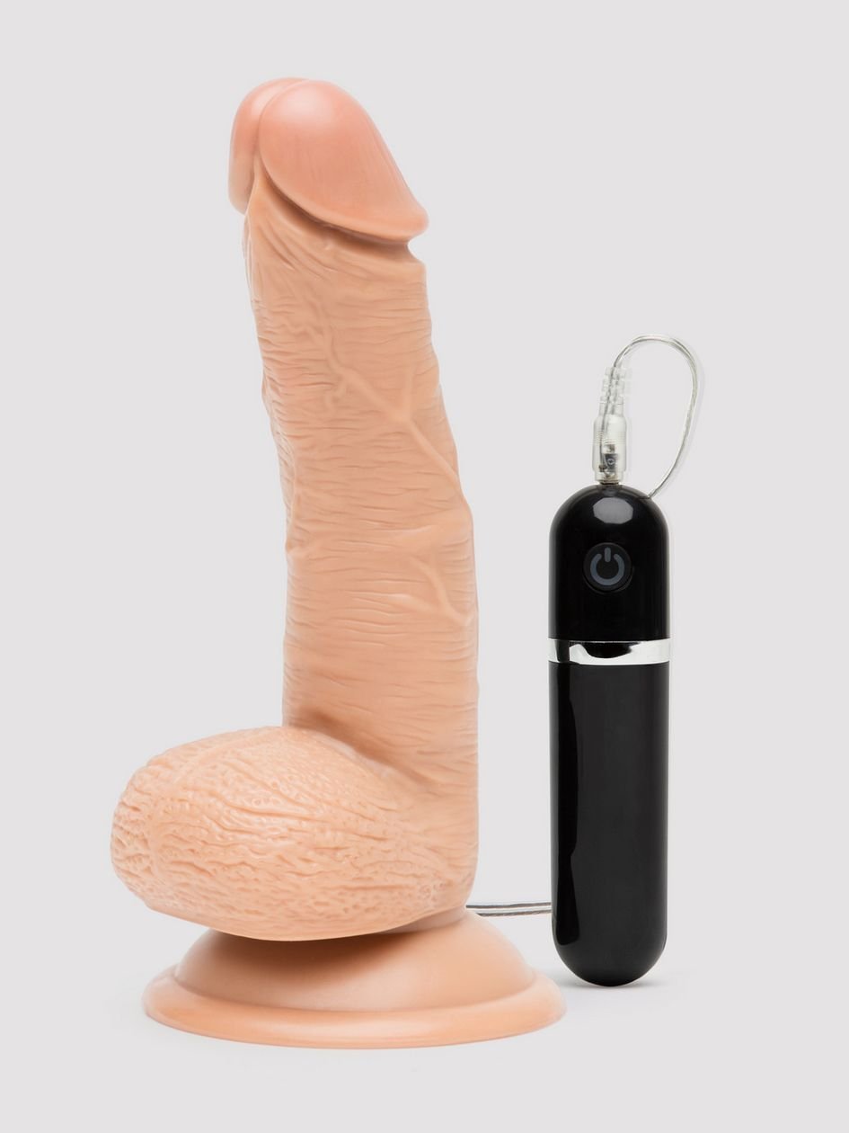 86112.jpg Lifelike Lover Classic Realistic Dildo Vibrator 6 Inch - Image 1