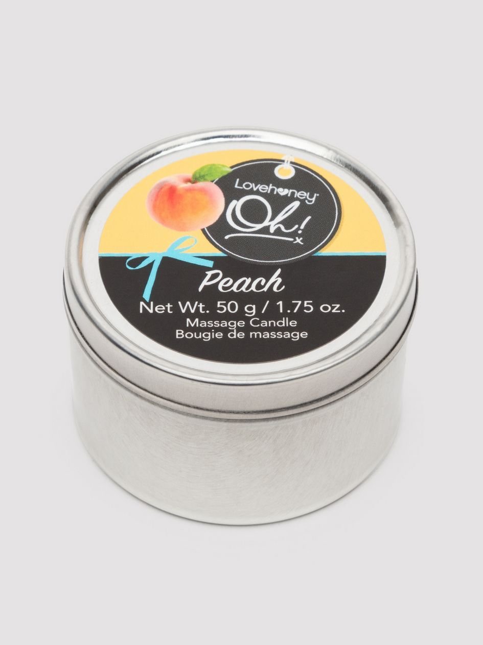 86345.jpg Lovehoney Oh! Peach Massage Candle 2.1 oz - Image 1