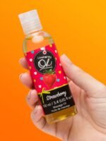 Lovehoney Strawberry Kissable Massage Oil 3.4 fl oz - Image 3