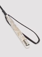 Bondage Boutique Silver Rhinestone Crop - Image 5