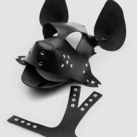 DOMINIX Deluxe Leather Puppy Play Hood