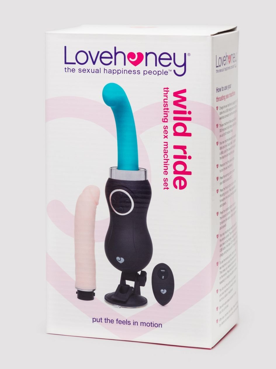 86412.jpg Lovehoney Wild Ride Remote Control Warming Thrusting Sex Machine Set - Image 1