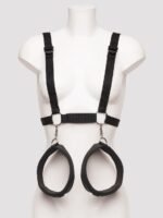 Bondage Boutique Harness with Wrist and Thigh Restraints - Image 2
