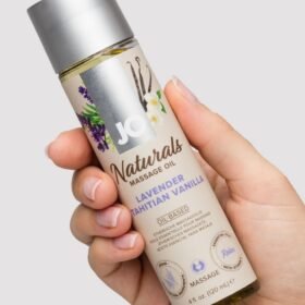System JO Naturals Lavender and Tahitian Vanilla Massage Oil 4 fl oz