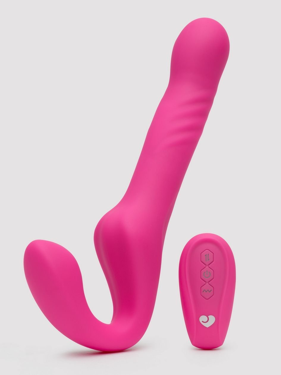 86757.jpg Lovehoney Double Vision Remote Control Thrusting Strapless Strap-on - Image 1