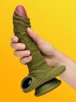 Creature Cock Swamp Monster Silicone Scaly Dildo - Image 3