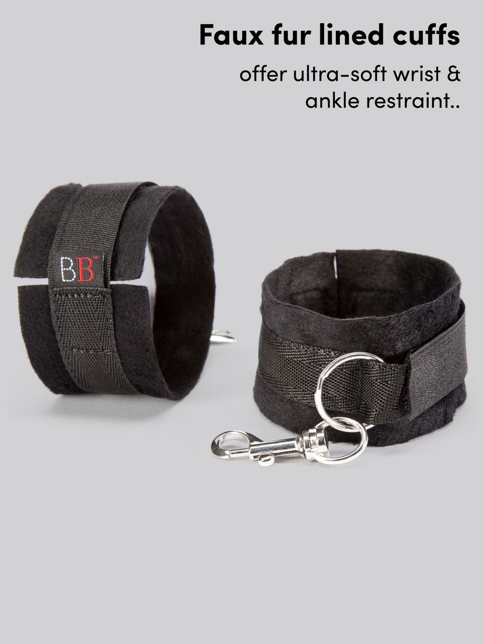 86918.jpg Bondage Boutique Bound to Please Under-Mattress Restraints - Image 1