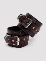 Bondage Boutique Heart Collar to Wrist Restraints - Image 4