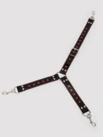 Bondage Boutique Heart Collar to Wrist Restraints - Image 5