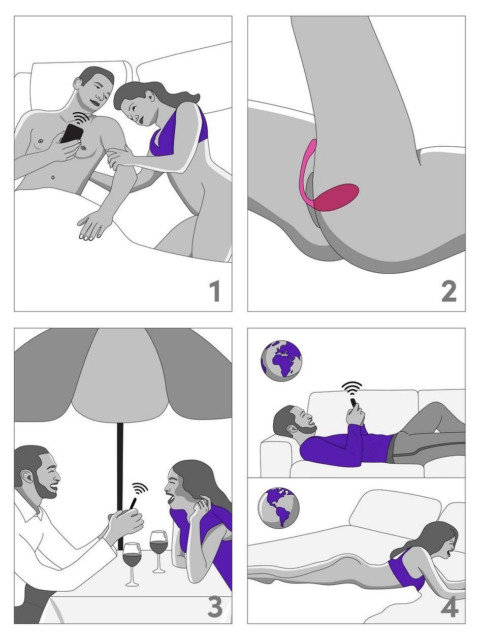 86981.jpg We-Vibe Jive 2 App Controlled Rechargeable Love Egg Vibrator - Image 1