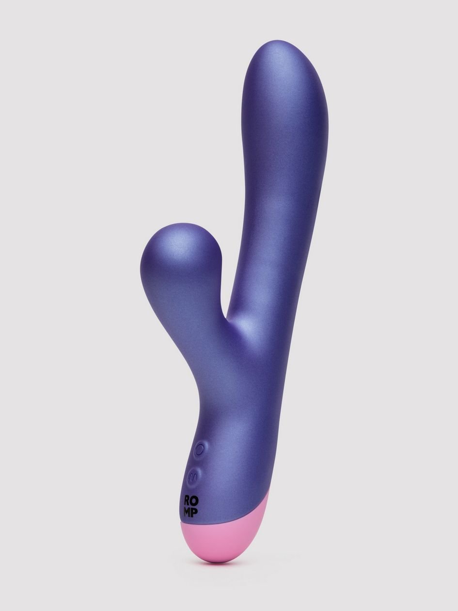 87045.jpg ROMP Pulse Rechargeable Rabbit Vibrator with Clitoral Suction - Image 1